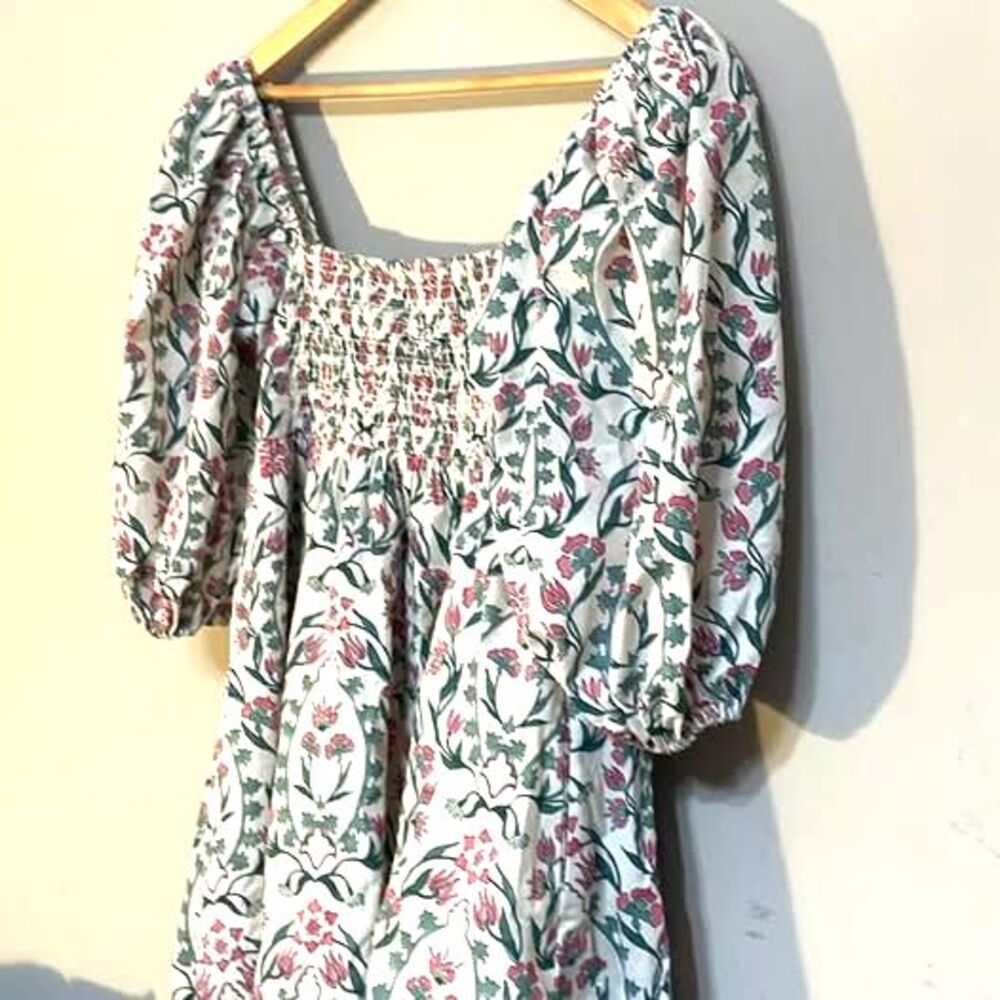 Abercrombie And fitch Women’s Puff Sleeve Dress Medium excellent